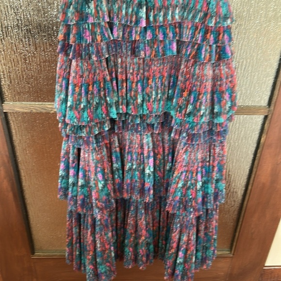 Hutch Nalina Tiered Strapless Maxi Dress size small - Picture 11 of 14